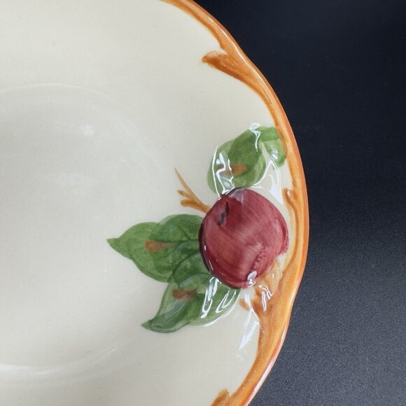 Vintage Franciscan Apple Pattern Bowl Dish Single USA Replacement Porcelain VTG - Picture 8 of 11